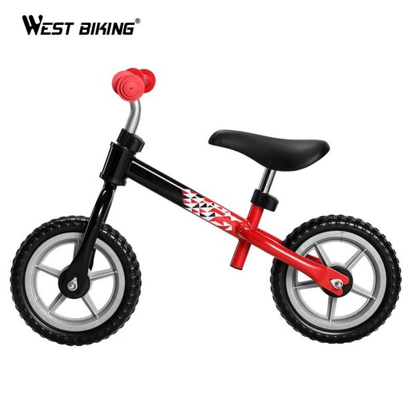 

west biking children bike adjustable walker toddler bicycle scooter no foot pedal riding toys 2-4 years kids walker