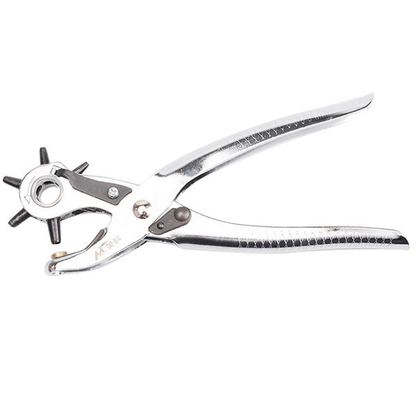 

revolving hole punch leather pliers watch band belt holes hand tools
