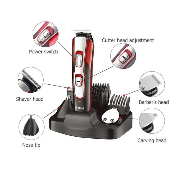 

5 in 1 electric shaver razor nose trimmer cutter nasal hair scissors multifunction rechargeable cutting machine trimmers