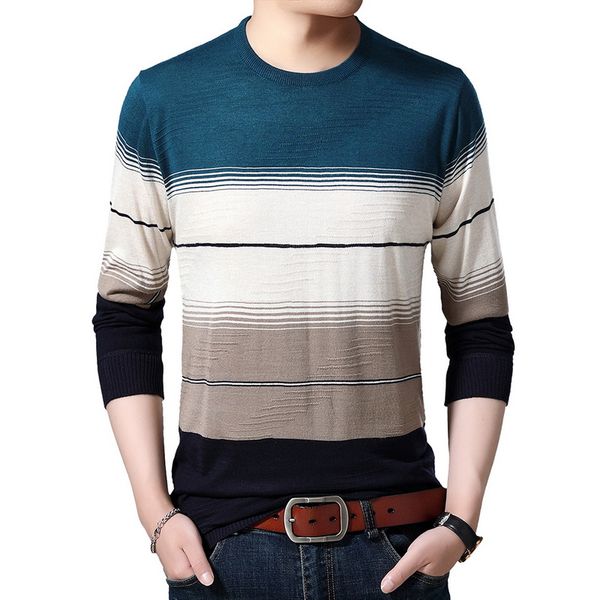 

men's knitted sweaters slim o neck sweaters for autumn winter fashion men's casual athleisure fashion blouse 4xl, White;black