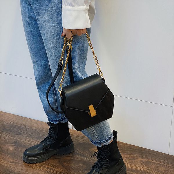 

handbag female women's bag solid color chain multifunctional shoulder bag wallet