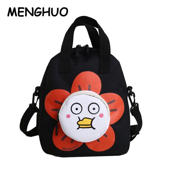 

menghuo cartoon print oxford cloth girl backpack summer new fashion multi-function travel backpack