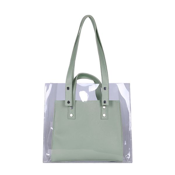 

women transparent messenger 2019 ladies wild cute slung shoulder bag totes women's solid color handbags bolsa das senhoras