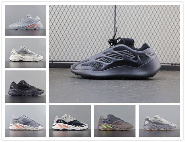 

2020 kanye 700 v3 men running shoes orange wave runner static mauve bone white utility black grey reflective v2 women sports sneakers 36-46