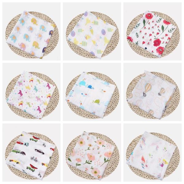

cotton summer bath towels baby muslin swaddle blankets newborn wraps nursery bedding infant swadding parisarc robes quilt 86 colors c7279