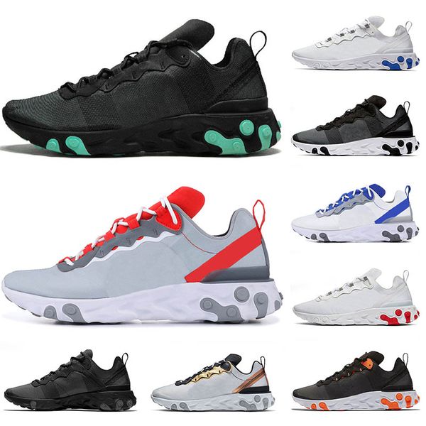 

React Element 55 Undercover Mens Luxury Shoes For Womens Sneakers Sports Mens Trainer 55s Sail Light Bone Sneakers 36-45