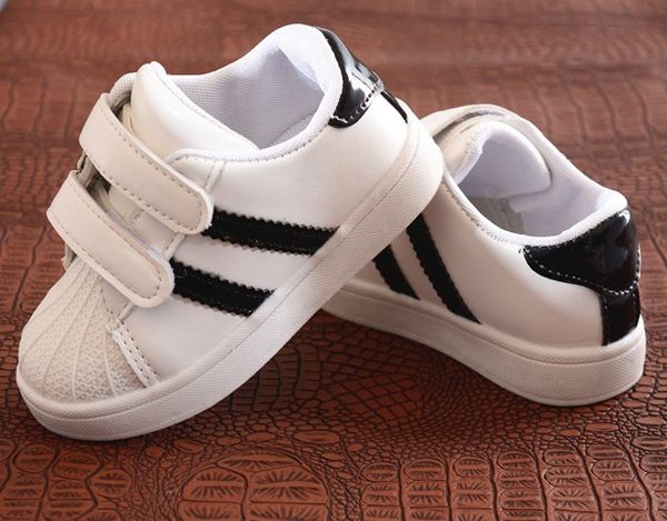 

made in china wholesale 2020 boy girl children's board casual new student's shoes shell head sports small white popular boy's, Black