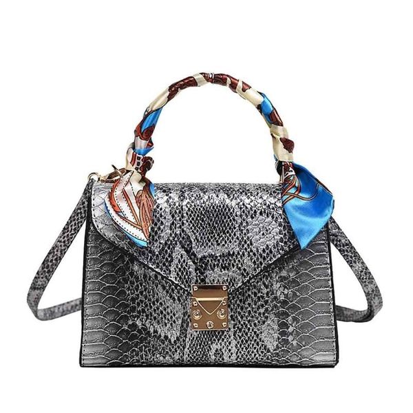 

women's snake pattern portable bag shoulder messenger crossbody bag luxury handbags women bags designer mujer femininas #40