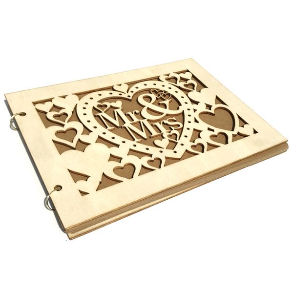 

wedding sign in the wood signature message book mr. p frame decoration antique other event party supplies