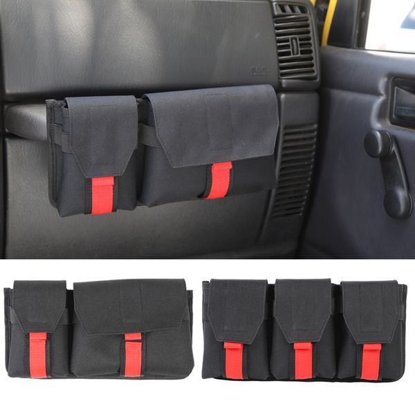 

yccpauto 1pcs car organizer pouch oxford cloth storage bag for wrangler tj jk accessories 1997-2017 auto stowing tidying