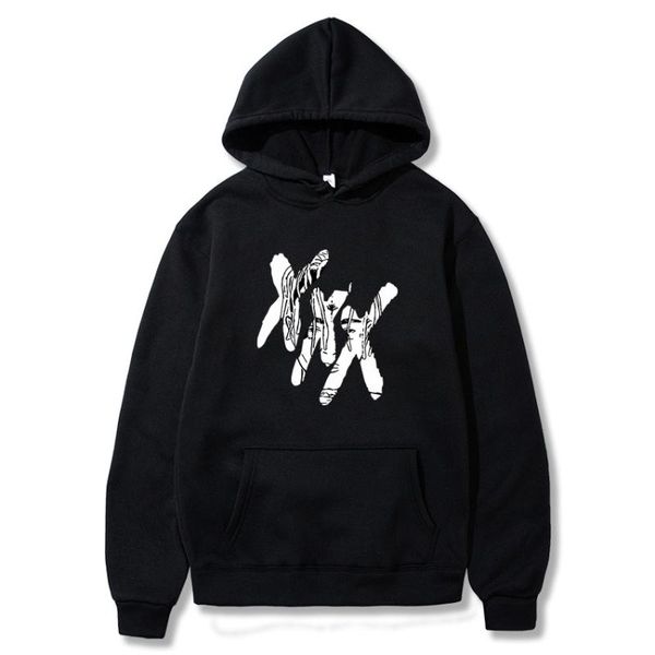 

hip hop hoodies fashion rapper xxxtentacion hoodies men/women black sweatshirts sudadera hombre printed fleece men's pullover