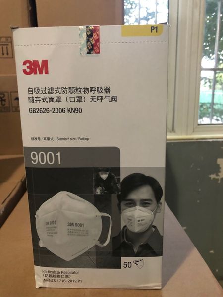 

3m KN95 Маска 9001 рот маски для лица анти-пыль против капель аллергии N95 PM2.5 дым безопасности Маска Бесплатная доставка DHL