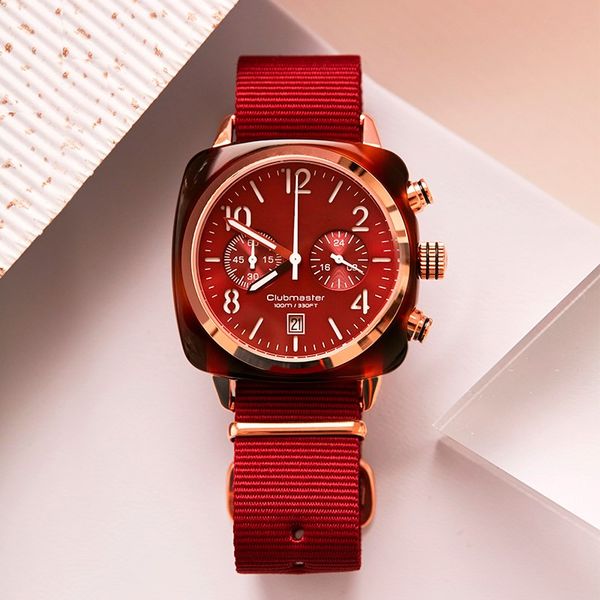 

2019 new luxury watches cool women/men watch wristwatches fashion sports stainless steel quartz calendar mens watches nylon band new model, Slivery;brown