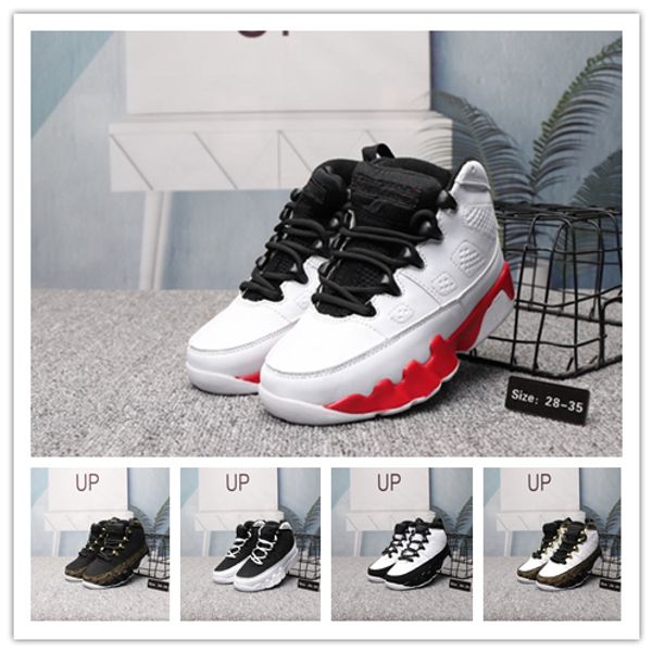 

UNC дети дети баскетбол обувь 9s Белый Чикагский университет синий полночь темно-ма