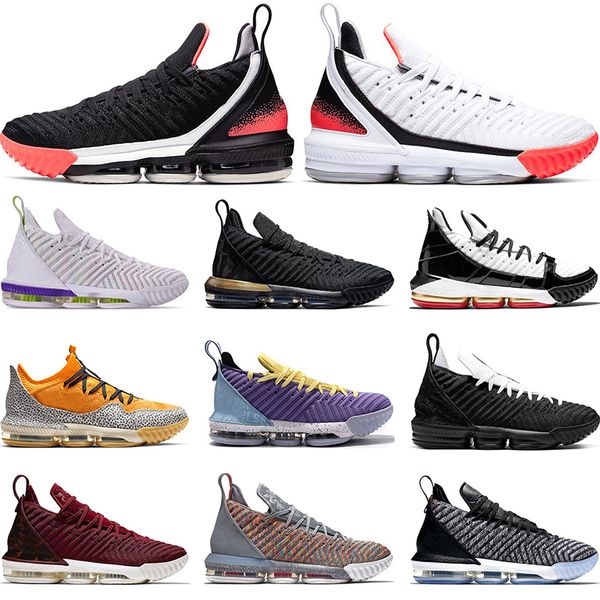

2019 new designer 16s james mens basketball shoes multicolor equality home im king remix superbron lava mens sports sneakers size 7-12