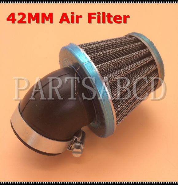 

universal 42mm air filter for atv quad dirt bike pit bike sooter and go kart