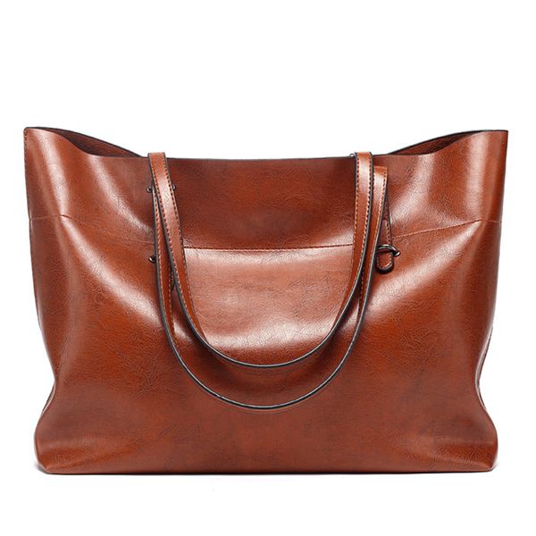 

women leather handbags big ladies bags large vintage female new 2020 office shoulder bags for women tote