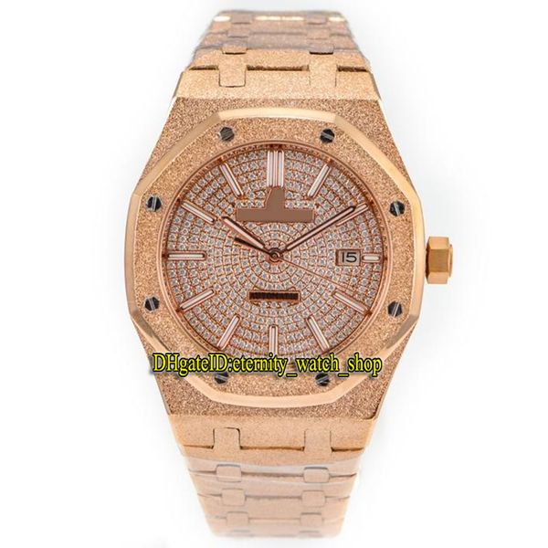 

3 styles n9 версия с платиновым покрытием royal series 15454or.gg.1259or.03 корпус frost rose gold cal.3120 автоматические мужские часы с бр, Slivery;brown