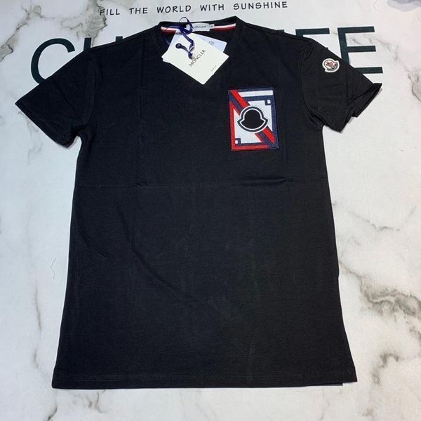 

2019 летняя мужская футболка с коротким рукавом ls4250132, White;black