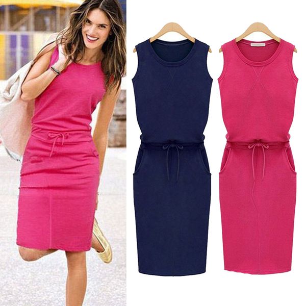 

women dresses women dress summer women tank dress holiday casual polyester sleeveless sundress ladies party dresses streetwear vestidos, Black;gray