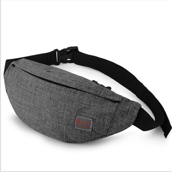 

local stock woman men outdoor nylon bum bag fanny pack travel phone waist bag chest pouch