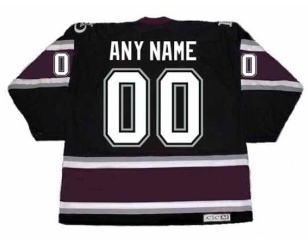 

custom anaheim mighty ducks any name any number mens 61 corey perry customized 2005 ccm vintage alternate stitched jersey, Black;red