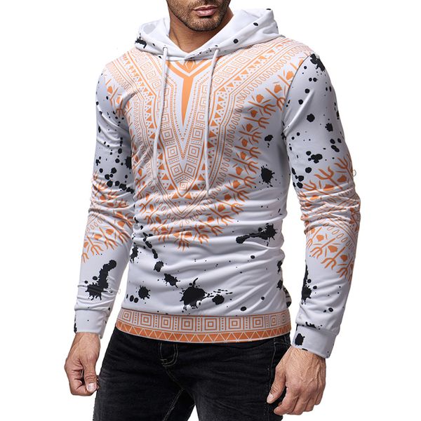 

мужская африканская дашики 3d принт толстовка с капюшоном спортивный костюм толстовки кофты мужчины хип-хоп уличная одежда толстовка кофта а, Black