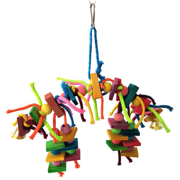 

parrot toys bird toys parrot colour wood gnaw toys 140g