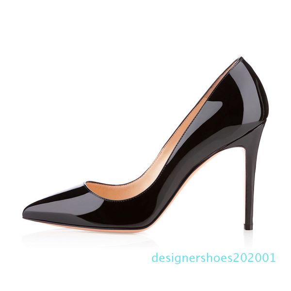 

2020 box + dust bag fashion designer women shoes red bottom high heels 8cm 10cm 12cm nude black leather pointed toes pumps dress shoe d01