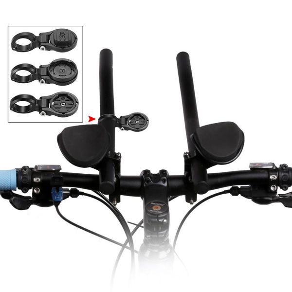 

22.2mm/aero bike computer mount 3 model black aluminum handlebar mount stem for garmin brink polar cateye computer