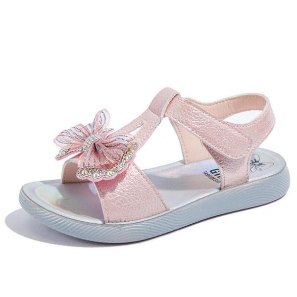 

детская обувь девушки 2020 новые летние женские детские сандалии девочек боути принцессы детские производительности обувь модные сандалии, Black;red