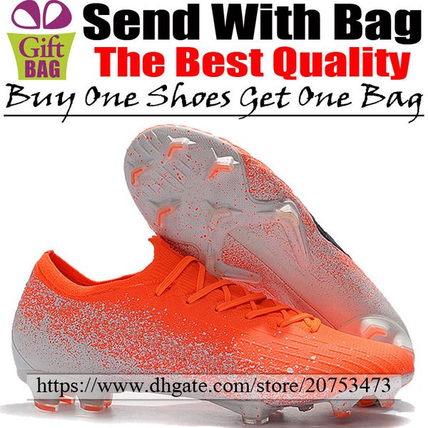 zapatillas de futbol naranjas