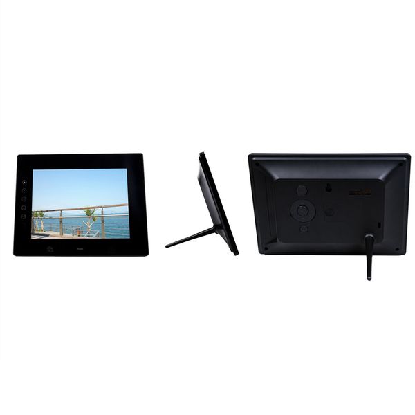 

2019 new 7inch hd lcd digital p frame with alarm clock slideshow mp3/4 player#t2