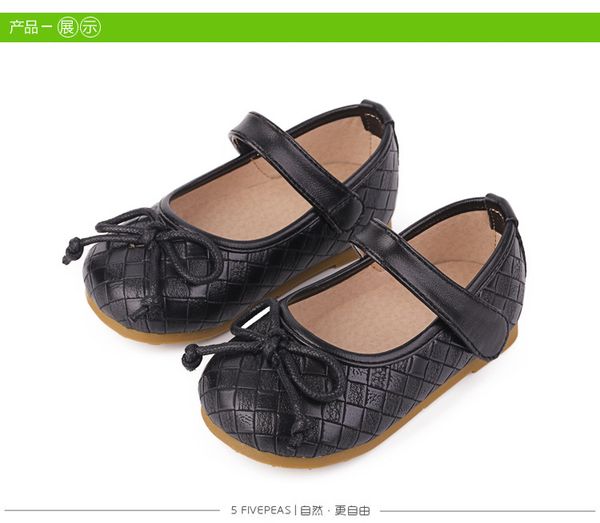 

spring and autumn 2009 girls princess shoes 1-3 years old babies bean shoes butterfly leisure fashion single tide, Black;red