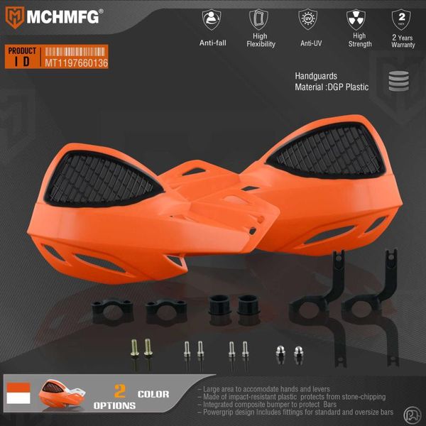 

motorcycle accessories &gt; falling protection uniko vented handguards