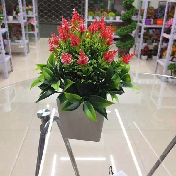 

artificial flowers fake potted plant artificial flowers for decor pine cone wedding party home garden decor