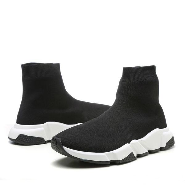 

designer shoes speed trainer black red oreo triple black flat fashion socks boots sneaker speed trainer runner casual sneaker with dust bag