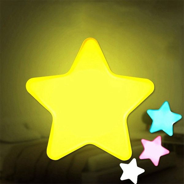 

mini star led night light sensor light control для dark night детская спальня ночники с ес / сша подключите младенца спящий свет