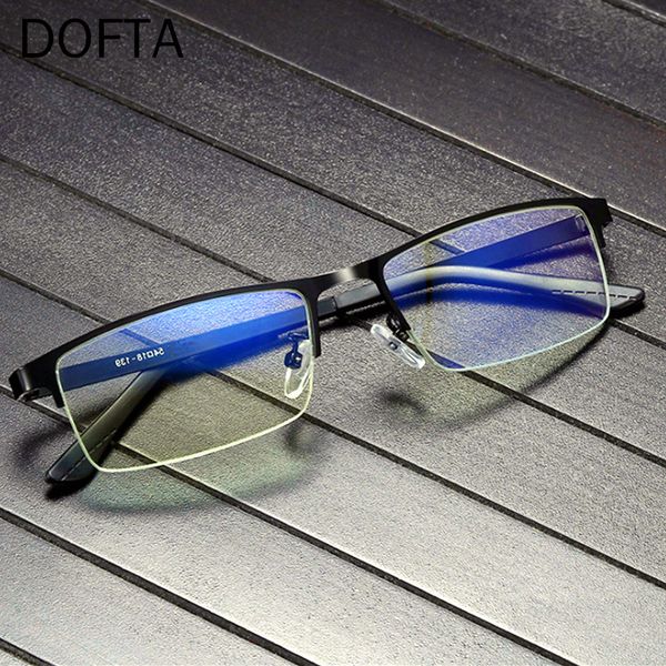 

dofta men blue light blocking glasses for computer gaming protection blue ray goggles women anti radiation uv 400 5232, White;black
