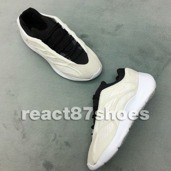 

new 700 v3 azael mens outdoor shoe womens fashion designer reflective 700v3 stone white sneakers casual shoes