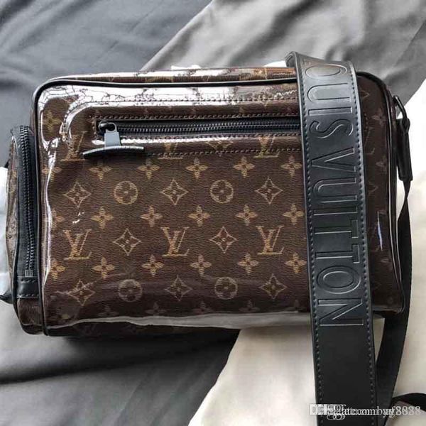 

men and women single shoulder bag handbag, leather production, large capacity, design bag, fashionable and generous, m43884