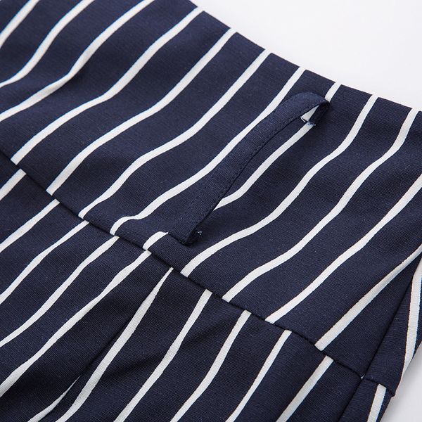 

vintage business skirt women pinstripe high waist belt hips-wrapped knee-length bodycon pencil fit skirt office lady work skirts, Black
