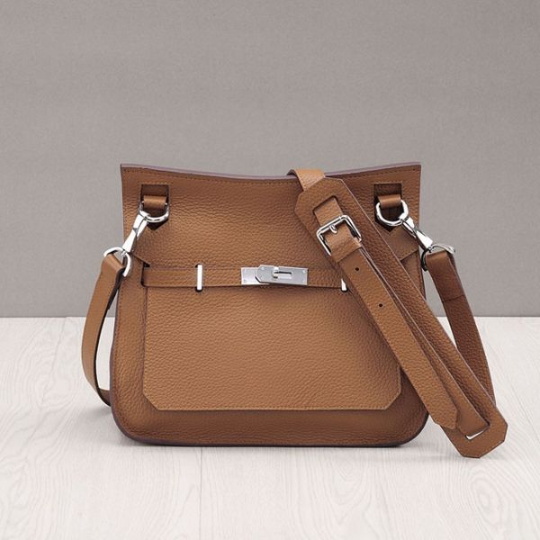 

women's single b shoulder shoulder bag, grain new platinum bag leather fashion litchi single big cowhide head inclined lock bag layer f, Red;black
