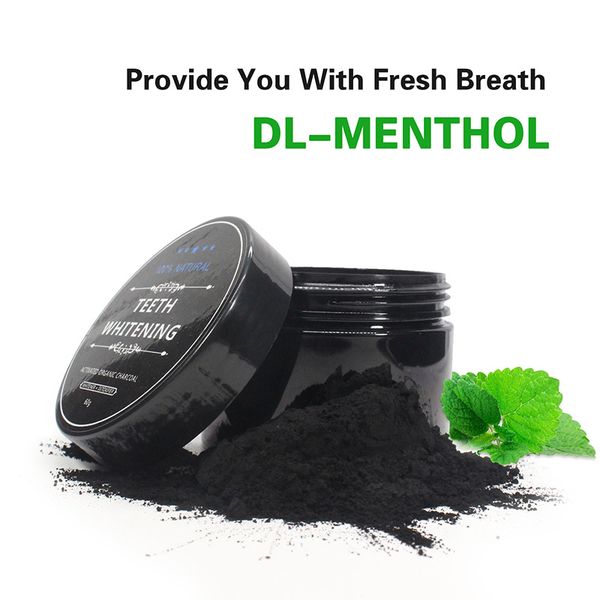 

teeth whitening 60g powder smoke coffee tea stain remove bamboo activated charcoal powder oral hygiene detal tooth care