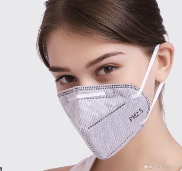 

kn95 маска одноразовая маска для лица нетканые расплавленные выдувные маски анти-дымка защита труда складная пылезащитная маска оптовая dhl