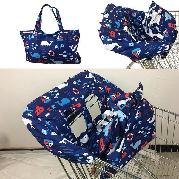 

infant child supermarket shopping cart seat cushion chair cushion protection safe travel portable