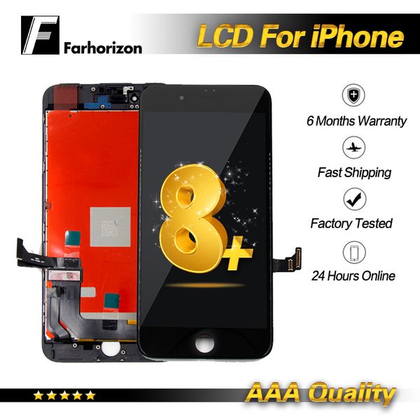 

for iphone 8 plus lcd screen panels grade a+++ lcd display tested good working touch screen digitizer assembly replacement & ing