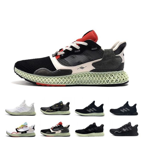 

new sale hender scheme soft ash green mens zx 4000 futurecraft 4d running shoes trainers for men zx4000 carbon male sports trainer sneakers