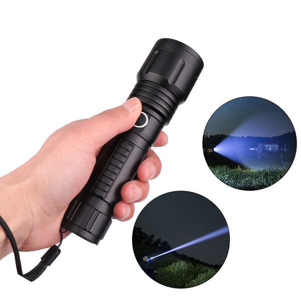 

xhp50 led flashlight high power 3800lm powerful flashlight