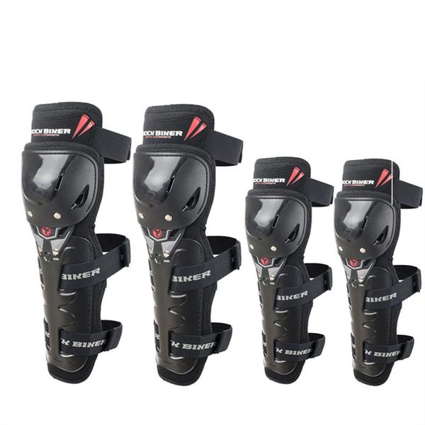 

4pcs/lot motorcycle knee pads anti-fall knee guards motorbike motocross racing elbow pads protector adjustable